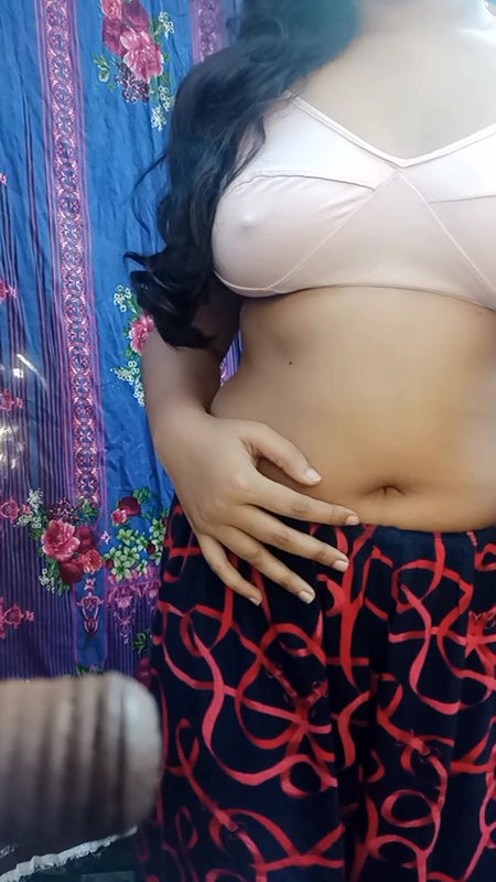 Girl bathing and hair cleaning in bathroom.