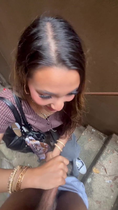 Submissive GF Public HJ BJ Hardcore Facial 6Vids 27