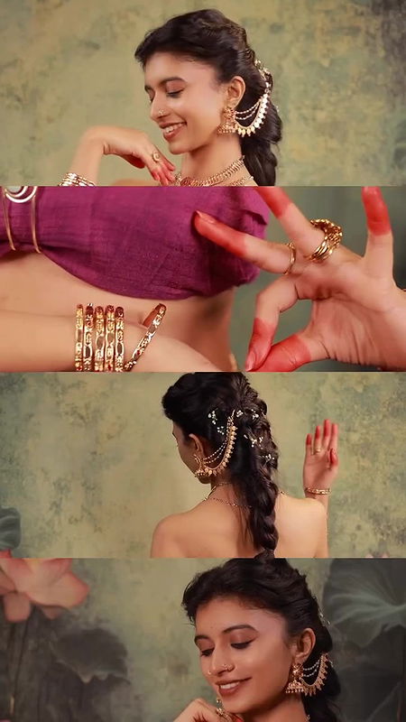 Actress Harija sexy blouse boob armpit show seducing hot 22