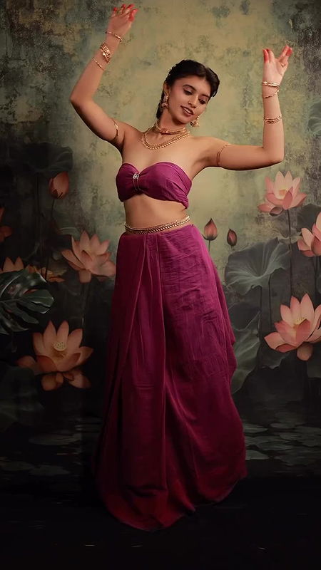 Actress Harija sexy blouse boob armpit show seducing hot 22