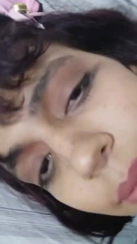 Slim teen showing boobs and pussy closeup 22