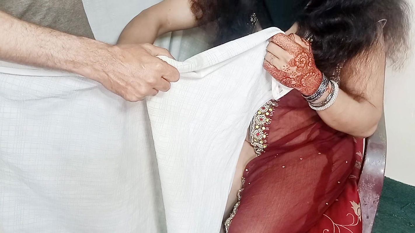 in Dhoti to Anal fuck Muslim Sister-in-law’s Big ass, Muslim Bhabhi Anal on Chair