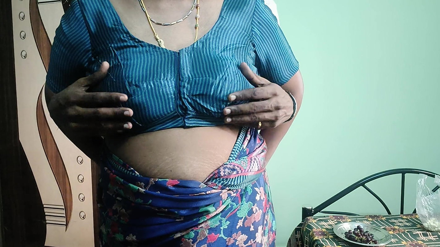 saree aunty with tennent she was calling to fucking the home
