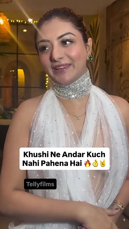 KHUSHI MUKHERJEE BOMBSHELL BOLD BABE SEXY IN SEE THRU DRESS AND BACKLESS VIEW UUFFF 22