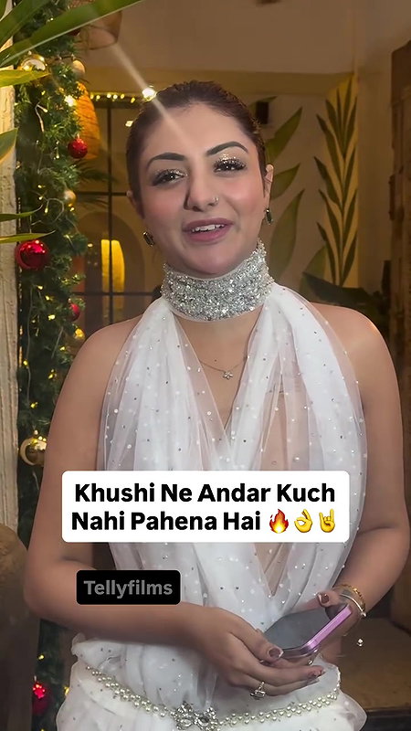 KHUSHI MUKHERJEE BOMBSHELL BOLD BABE SEXY IN SEE THRU DRESS AND BACKLESS VIEW UUFFF 22