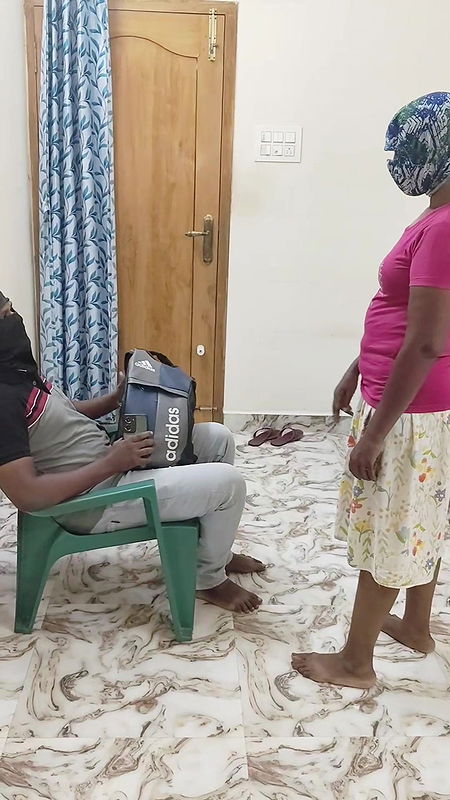 Loan Collection Agent Fucks the Innocent House Wife