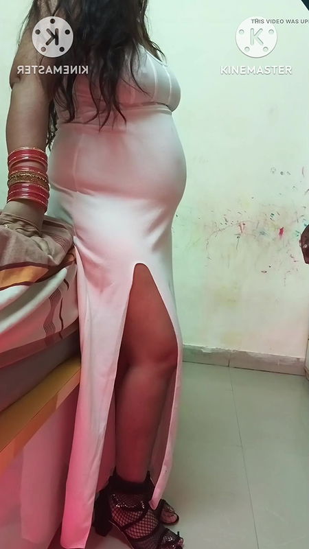 BBC Guy with Indian Girlfriend at Home