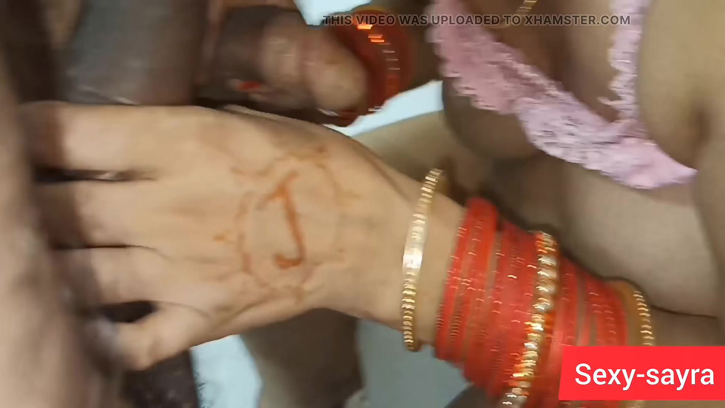 Husband set her pussy on fire friend extinguished the fire with his cock