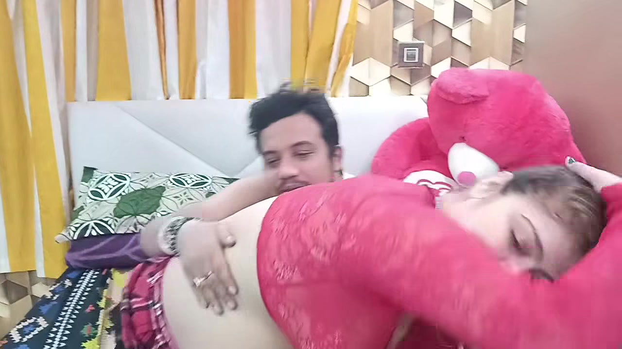 Dancing girl dance with boyfriend