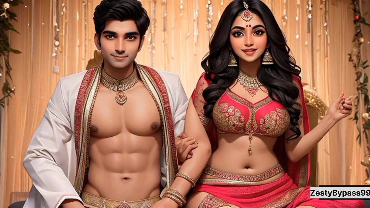 First Night of a newly married desi beautiful girl with addicted husband