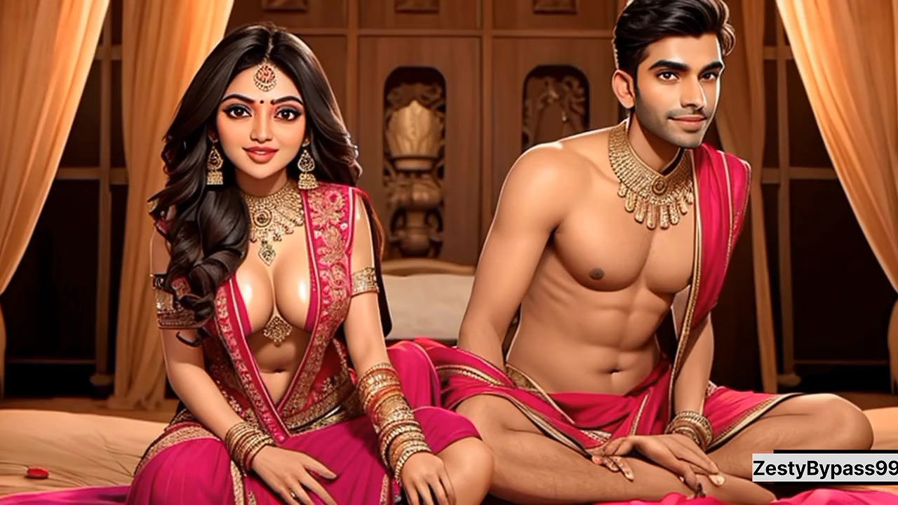 First Night of a newly married desi beautiful girl with addicted husband