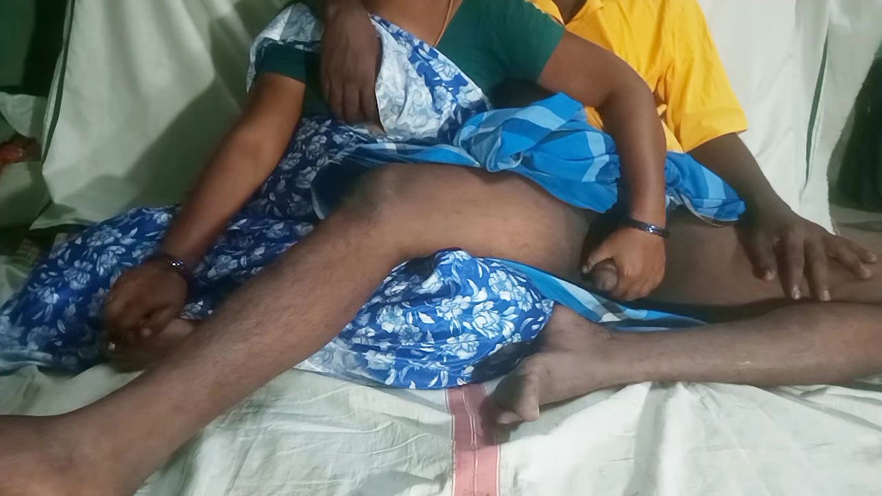 Indian Desi Cute wife husband enjoy romantic moment