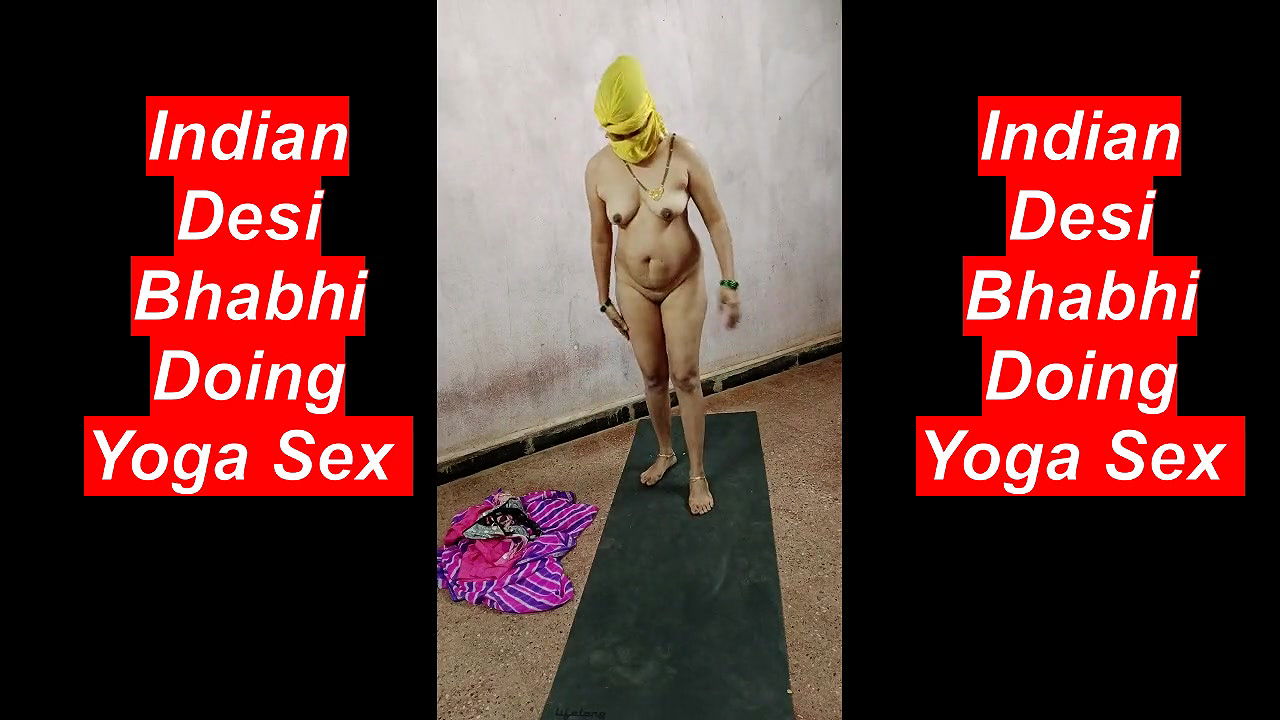 Indian desi Bhabhi Doing Yoga