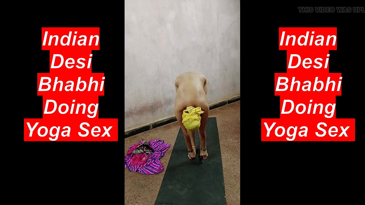 Indian desi Bhabhi Doing Yoga