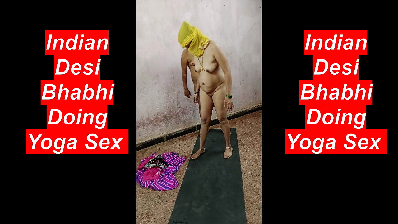 Indian desi Bhabhi Doing Yoga
