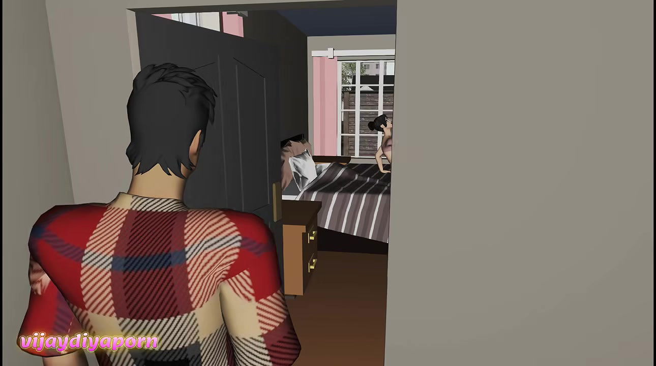 chachi ghusa rahi thi chut me belan maine pakda