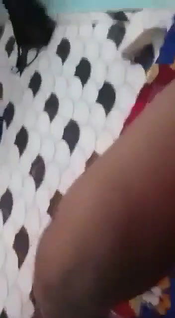 Shaved pussy fingering by lover