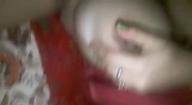 Rubbing wet pussy and big boobs