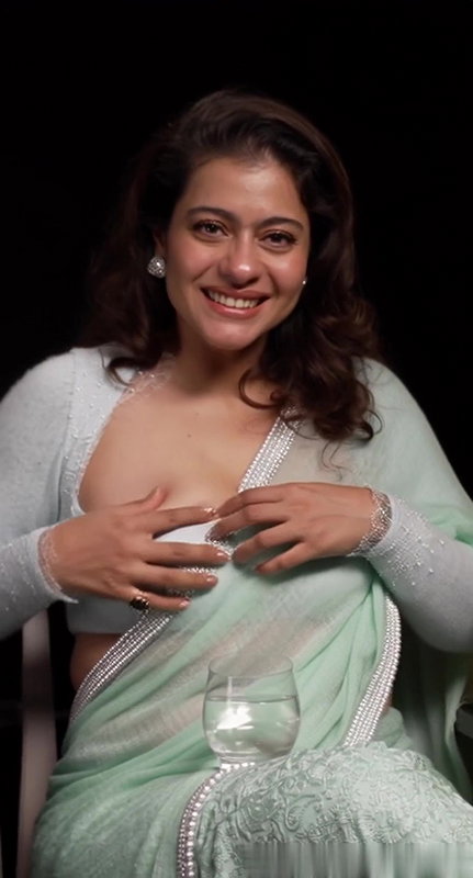 MILF MUM KAJOL SLUTTY STRIP NAKED AI EDIT VIDEO 22