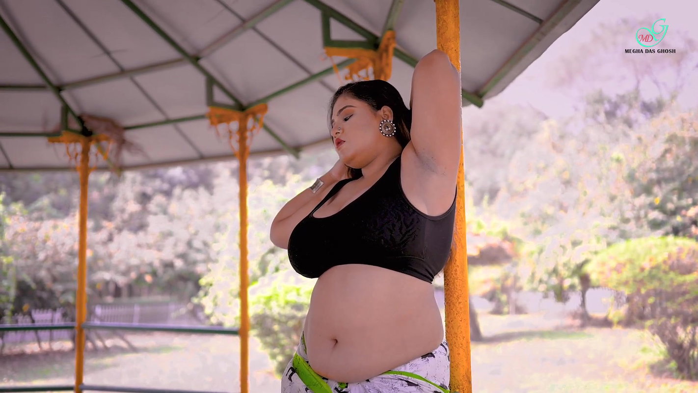 Booby megha das ghosh huge cleavage hot navel and armpit show photoshoot 22