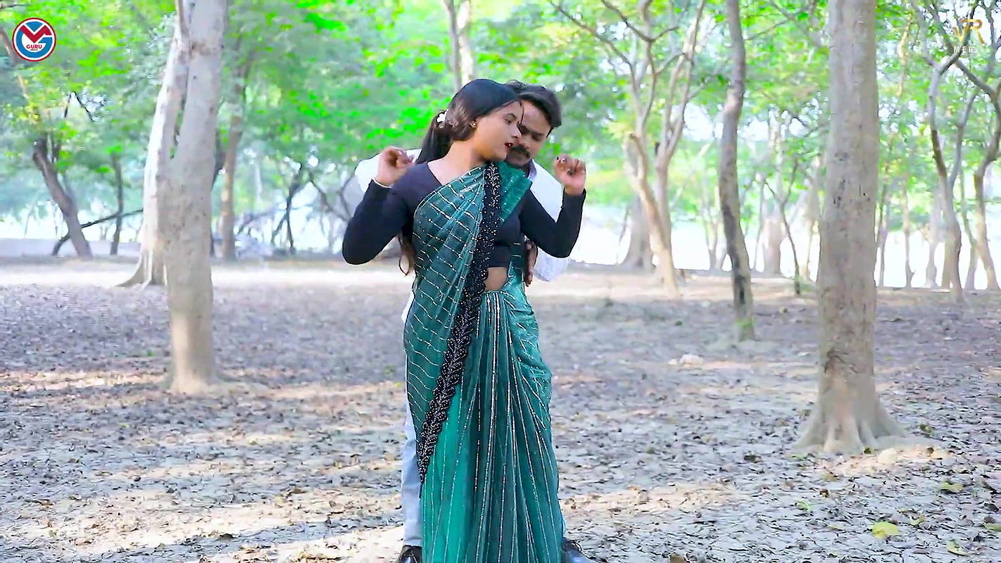 An Unknown hot song – Saree removed, Navel caressed, Boobs felt 22