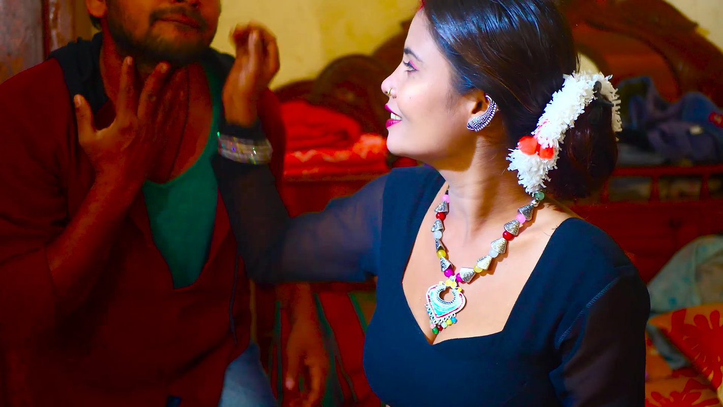 Radha chauhan tongue kiss smooching navel kiss groping song 22