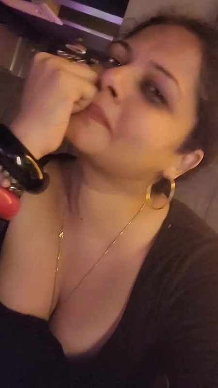 Actress Anuya big boobs closeup selfie video 22