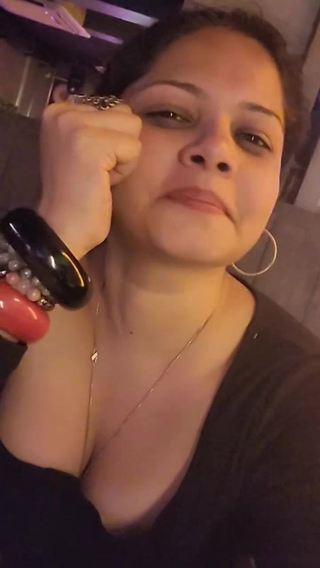 Actress Anuya big boobs closeup selfie video 22