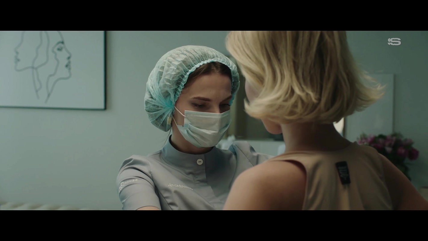 Oksana Streltsova breast examination in Opasnaya Blizost 22