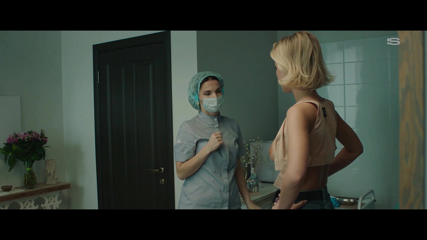 Oksana Streltsova breast examination in Opasnaya Blizost 22