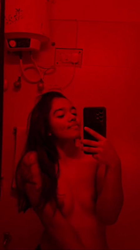 Desi slim teen making nude bathing videos 22