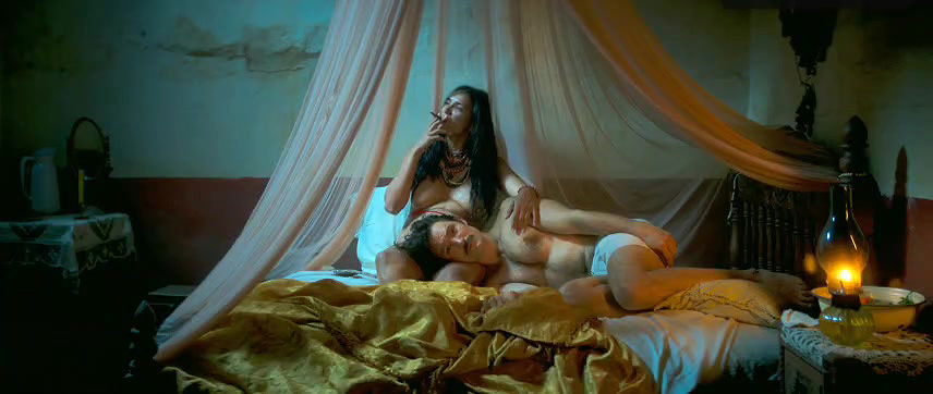 Vina Machado riding scene at age 45 in one hundred years of solitude 22