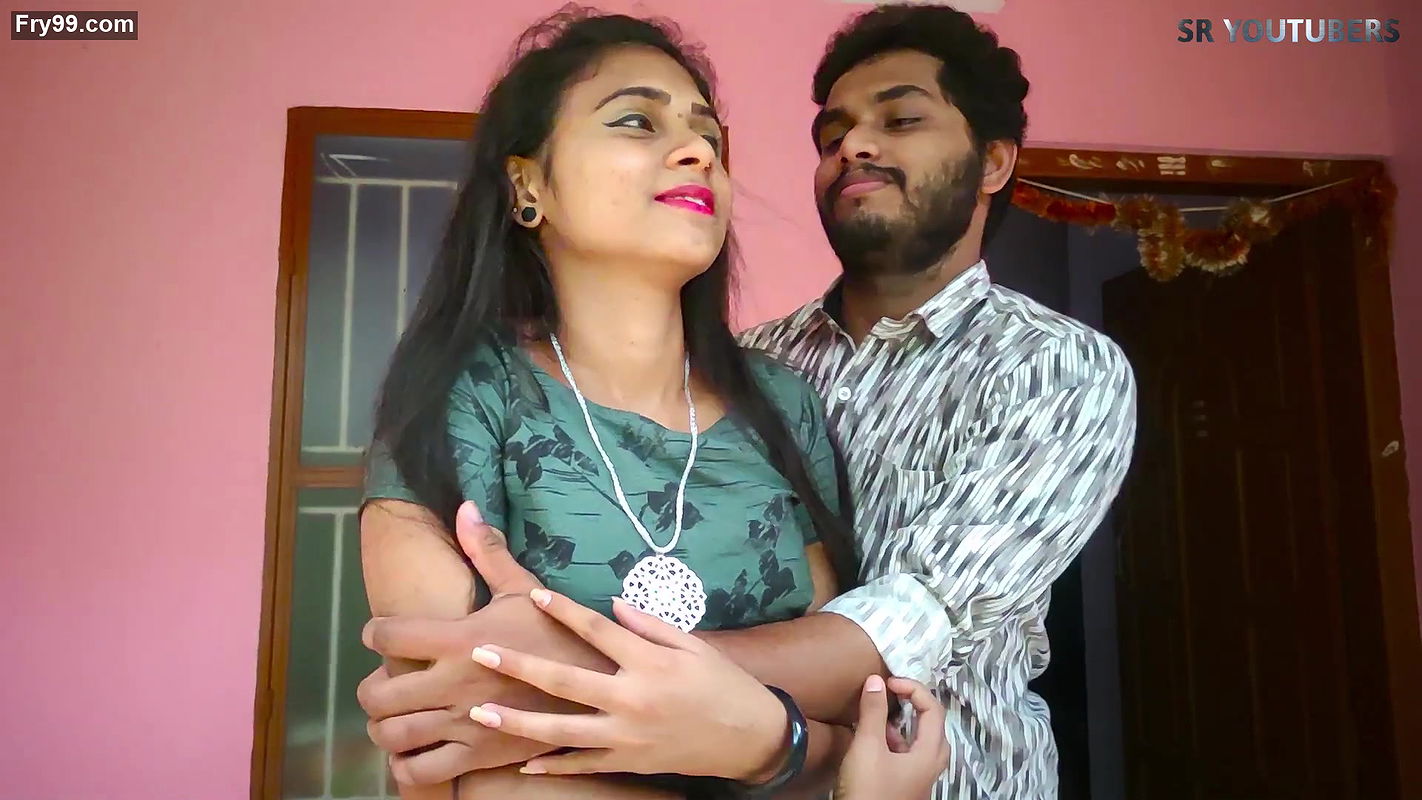 Smiling Vaishnavy boobs grabbed hard & pressed nicely, hot smooches