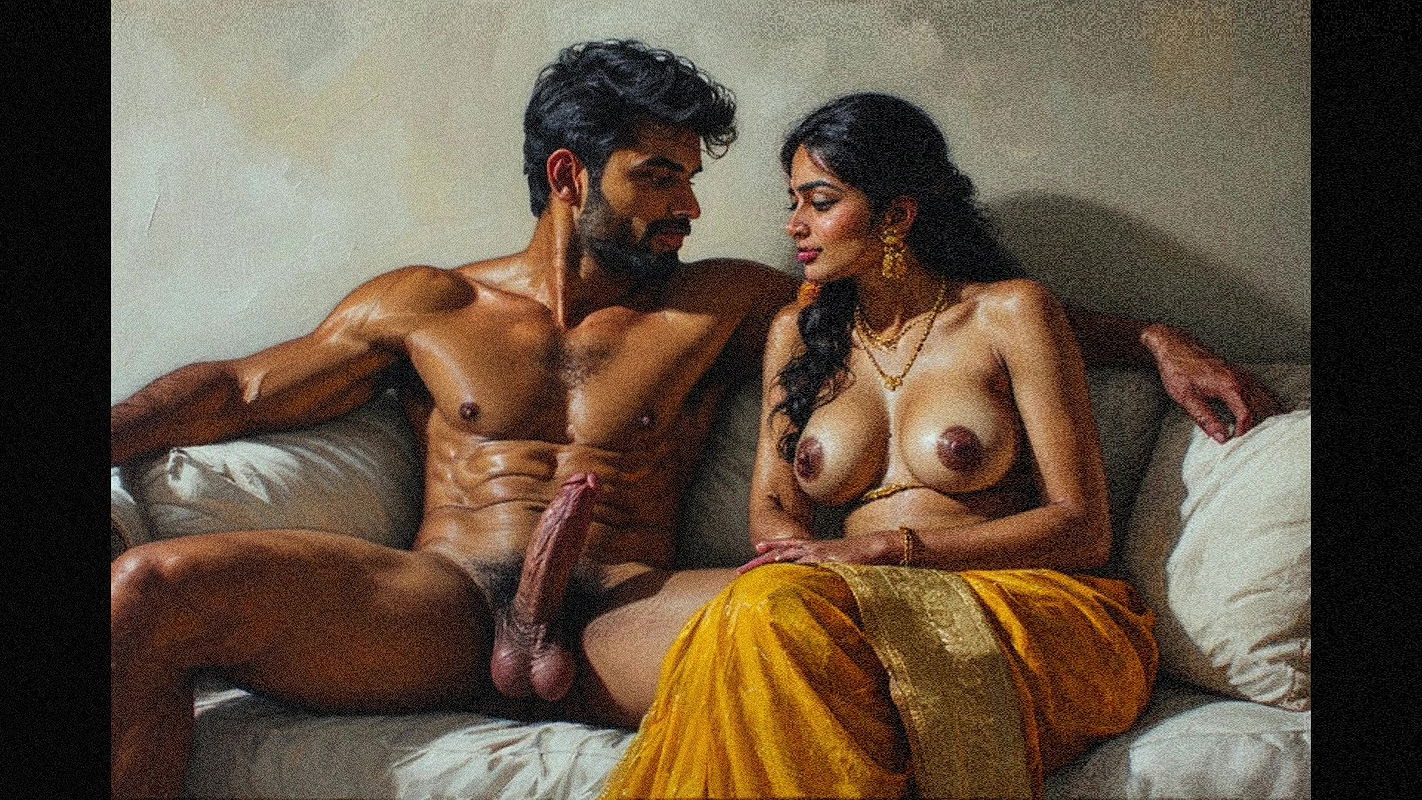 First night honey moon sex big cock husband never gave break to his wife as he banged her full night