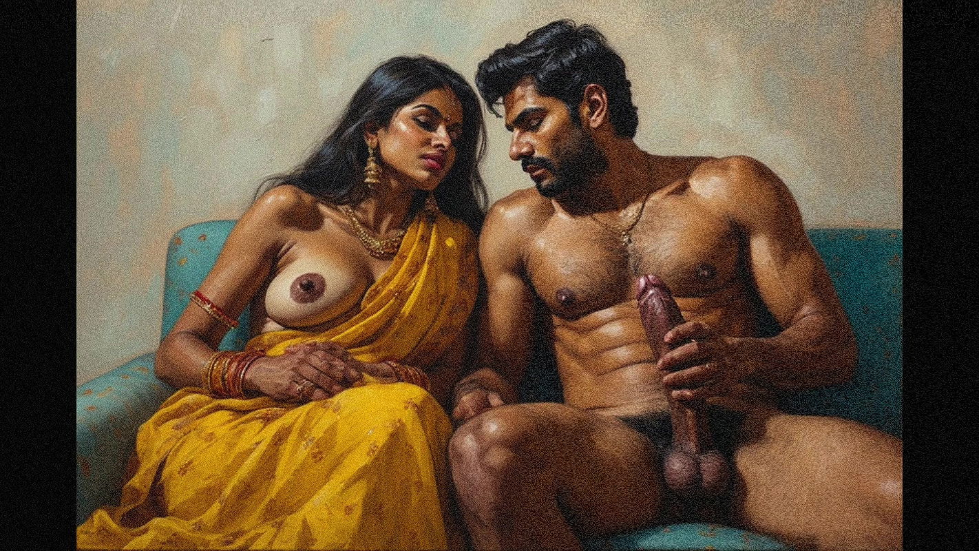 First night honey moon sex big cock husband never gave break to his wife as he banged her full night