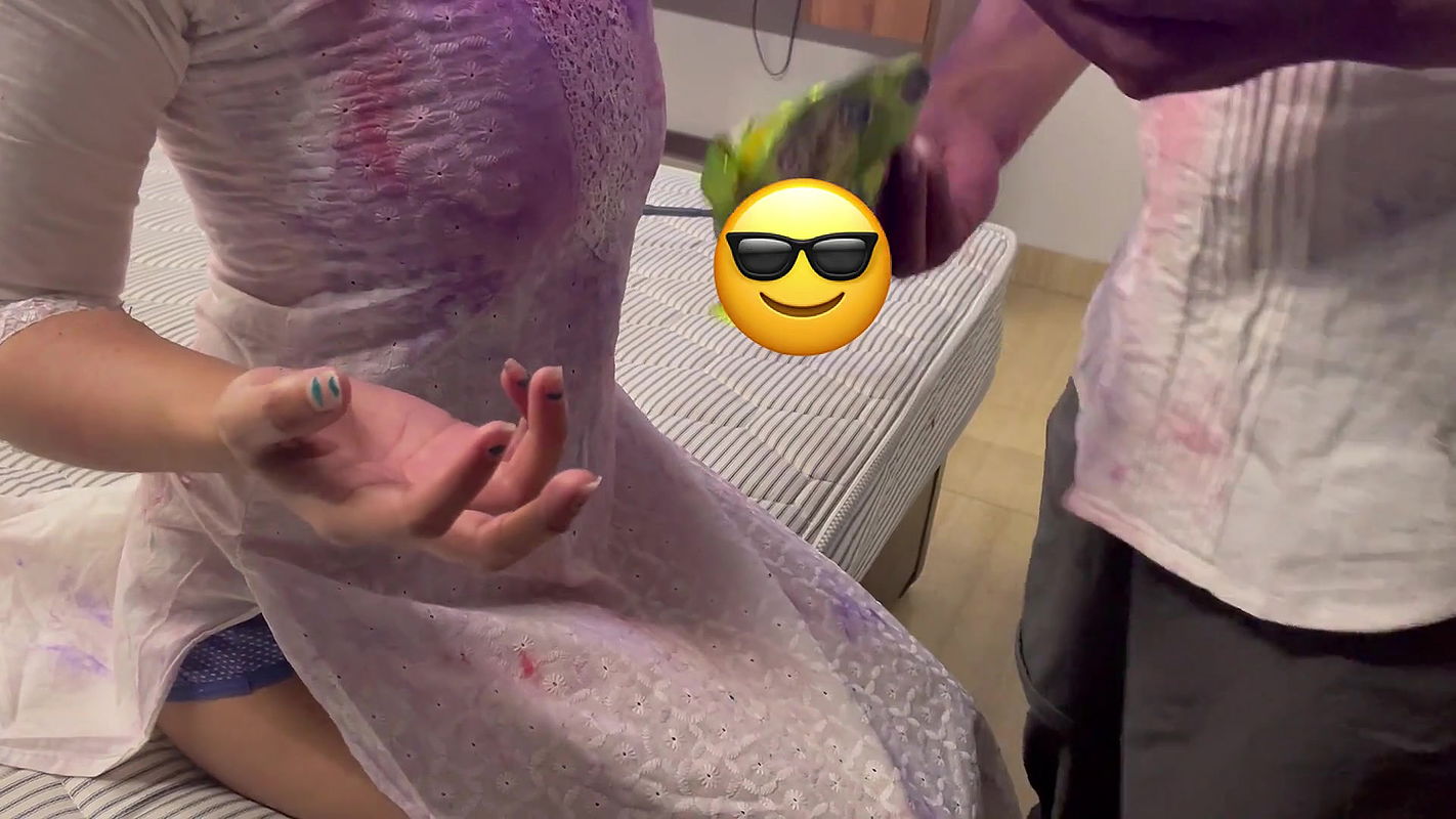 Hard Fuck of a Gorgeous Housewife by Two Stepbrother in Law