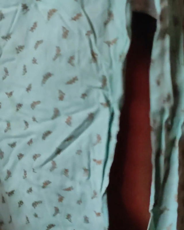 Mallu Girl Wearing Dress in Hostel Room