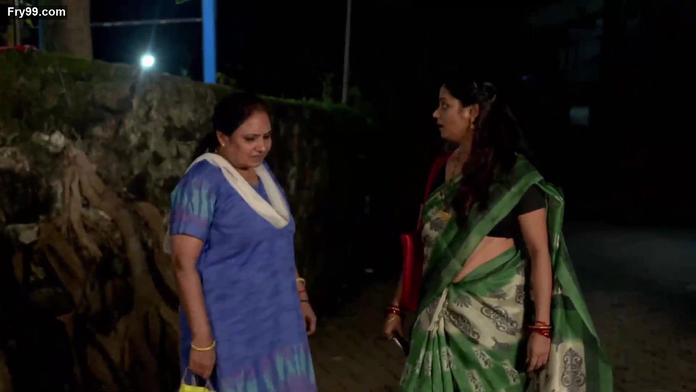 Hot Aunty Navel Slip-Crime Patrol
