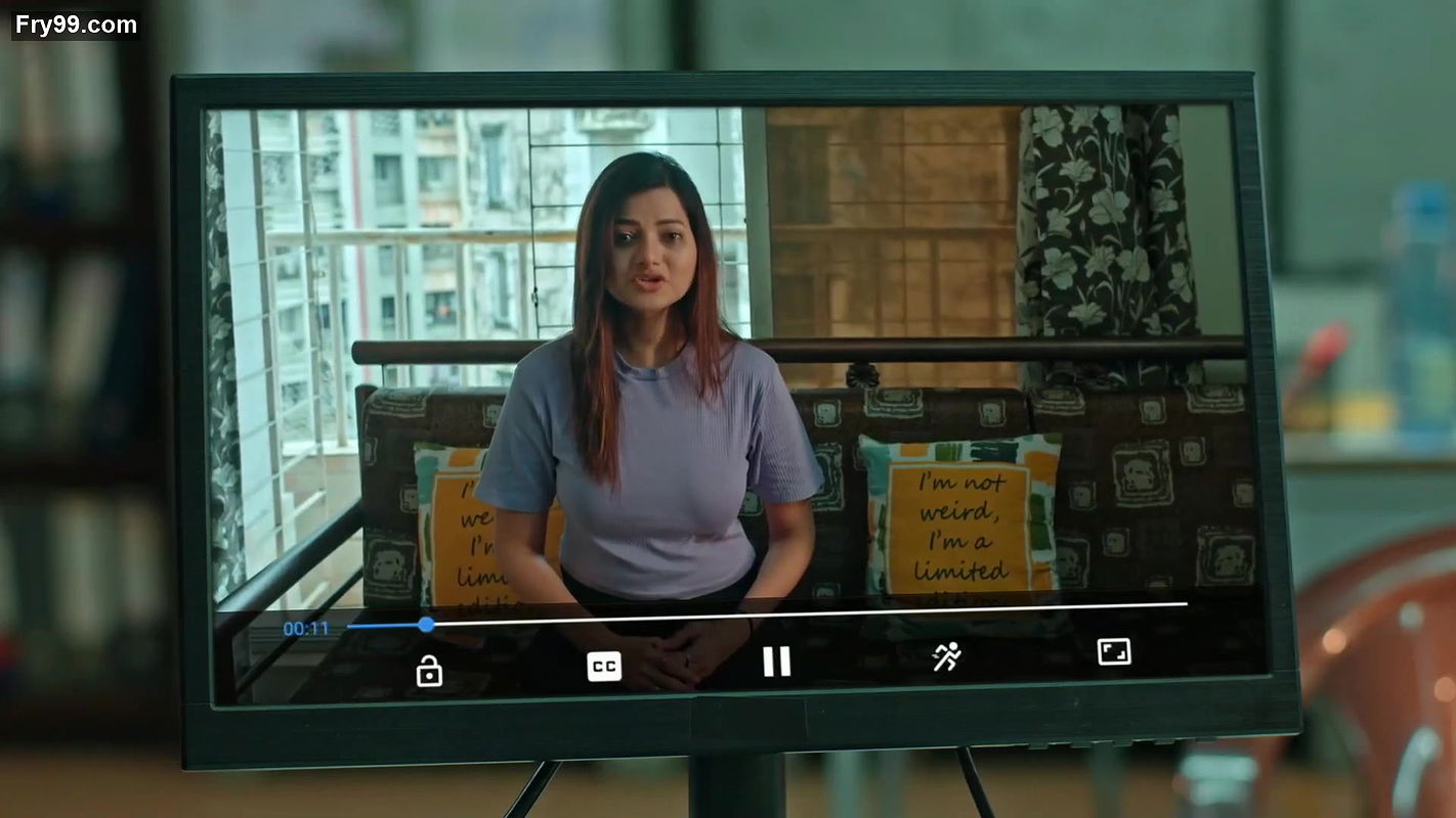 Hot busty Girl scenes from crime patrol