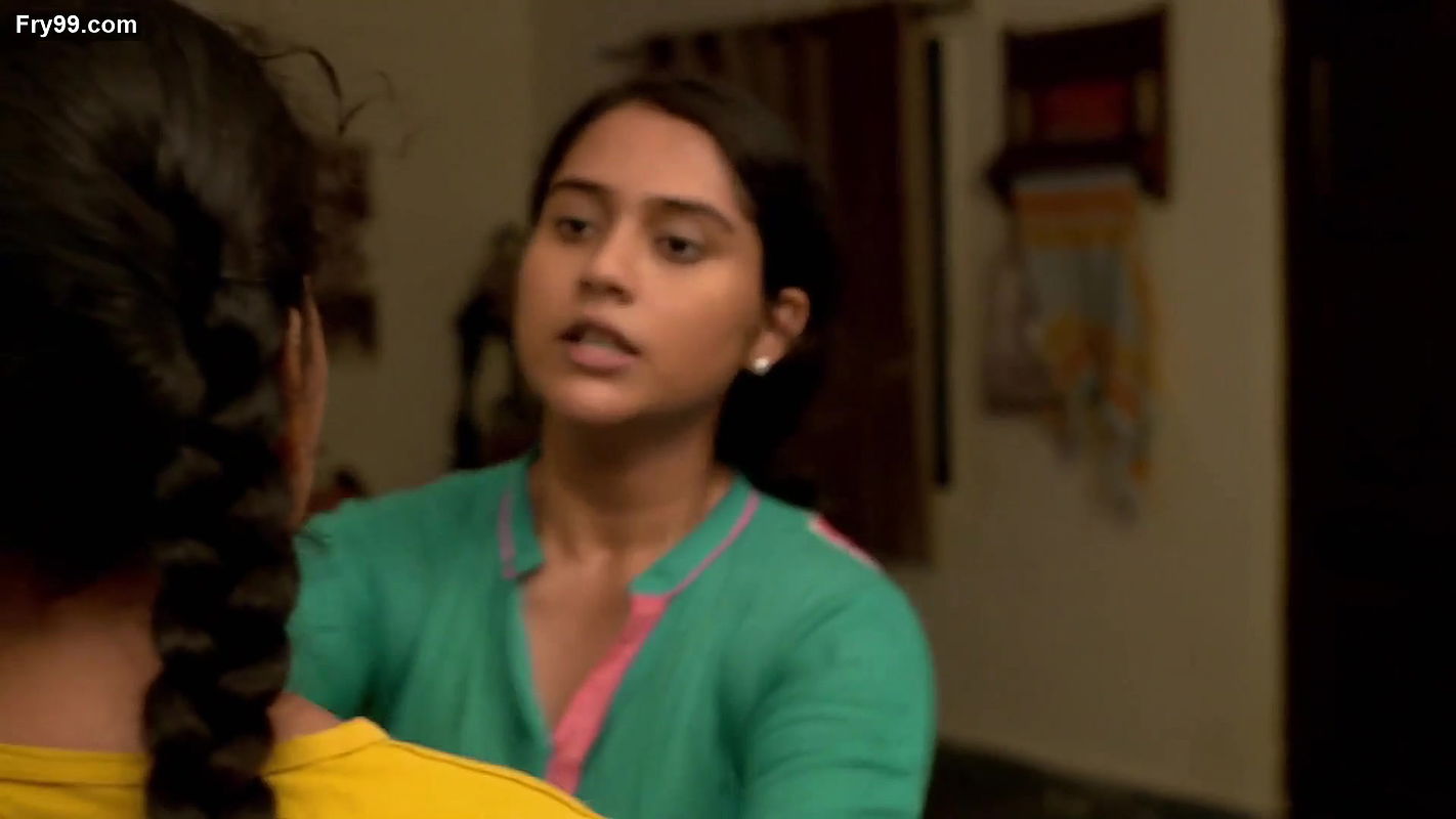 Hot Sexy Busty Girl in Green Churidhar