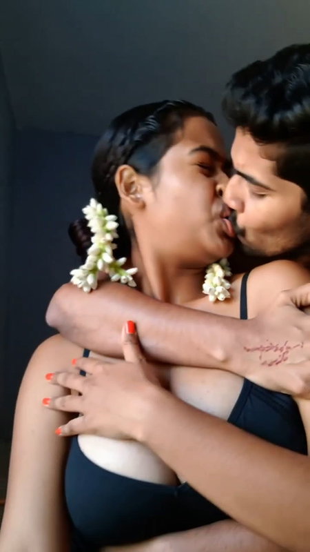 Indian girl kissing and hot cleavage ai edit 22