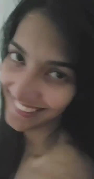 Horney slim girlfriend giving hot expressions while boyfriend recording her nude 22