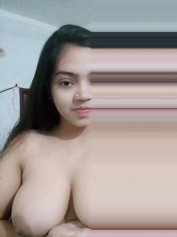 Beautiful Sexy Girlfriend Showing Boobs Teasing In Bra Panty 24