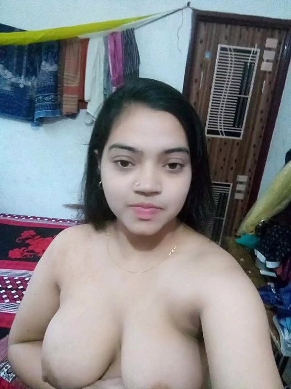 Beautiful Sexy Girlfriend Showing Boobs Teasing In Bra Panty 24