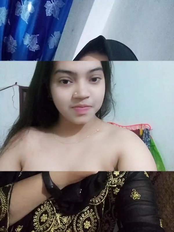 Beautiful Sexy Girlfriend Showing Boobs Teasing In Bra Panty 24