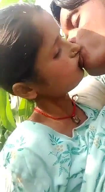 Village Couple Boobs Sucking Pussy Licking Outdoor