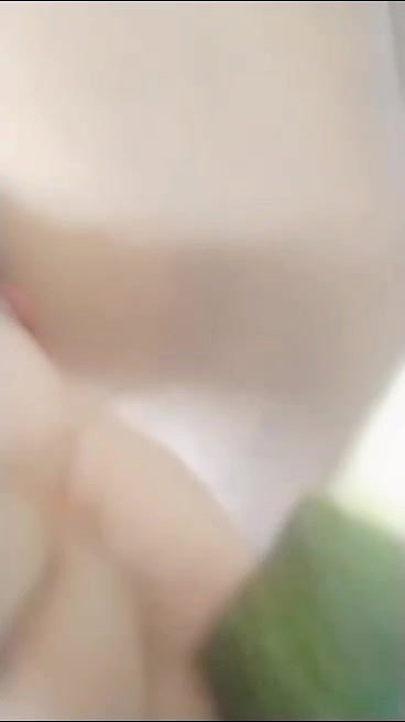 Horny Bhabhi Inserting Cucumber In Both Holes 22