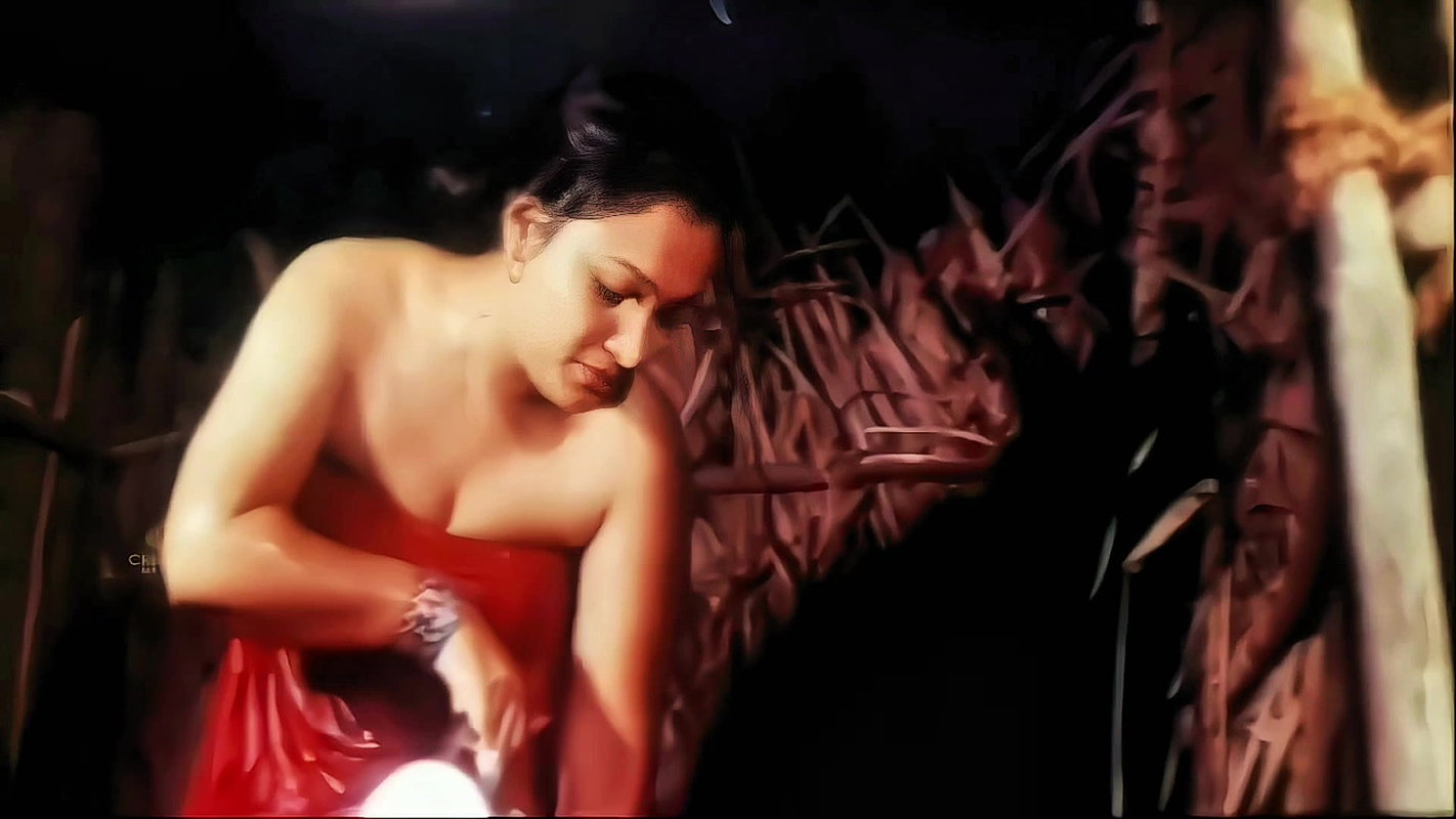 Mallu Maria Rare full mouth smooching liplock Kiss, boobs cleavage kissed 1080P 22