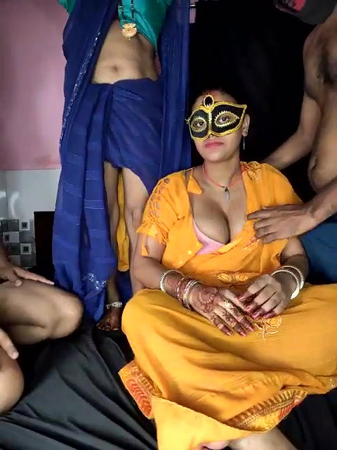 Dream girl foursome fucking in saree 22