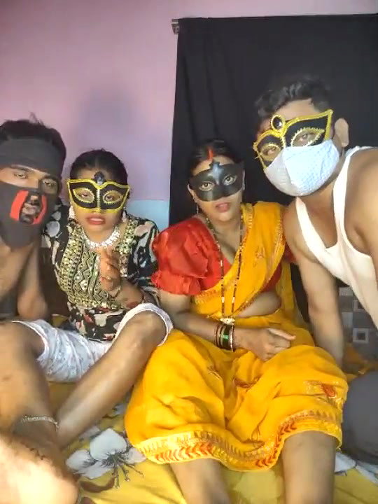 Dream girl foursome masti with her husband blowjob pussy licking 69 22